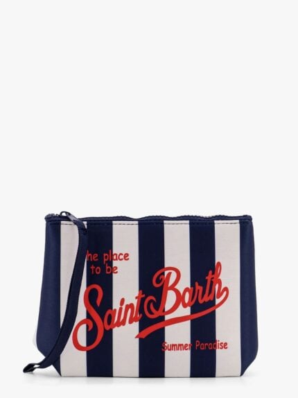 MC2 SAINT BARTH Aline Pochette With Stripes Pop Print