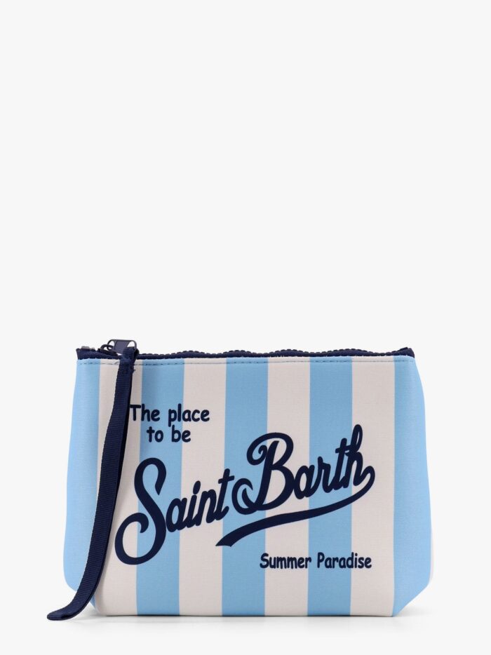 MC2 SAINT BARTH Aline Pochette With Stripes Pop Print