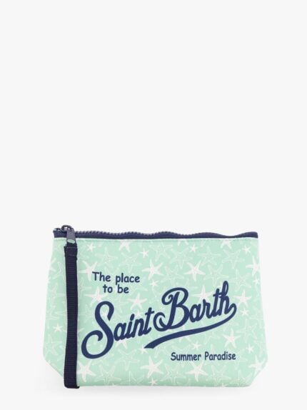 MC2 SAINT BARTH Aline Pochette With Tropical Shell Print