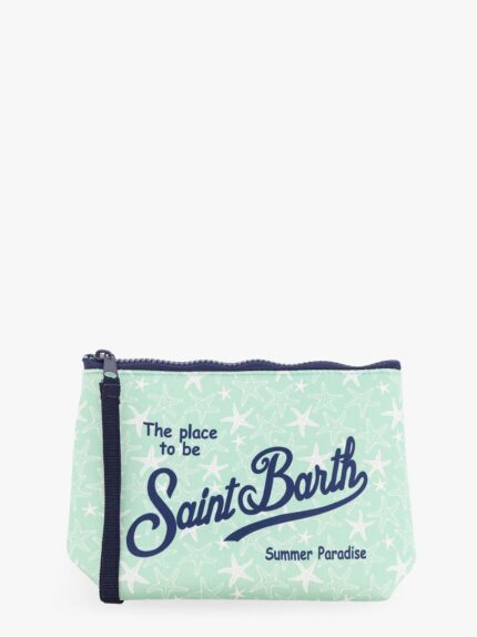 MC2 SAINT BARTH Aline Pochette With Tropical Shell Print