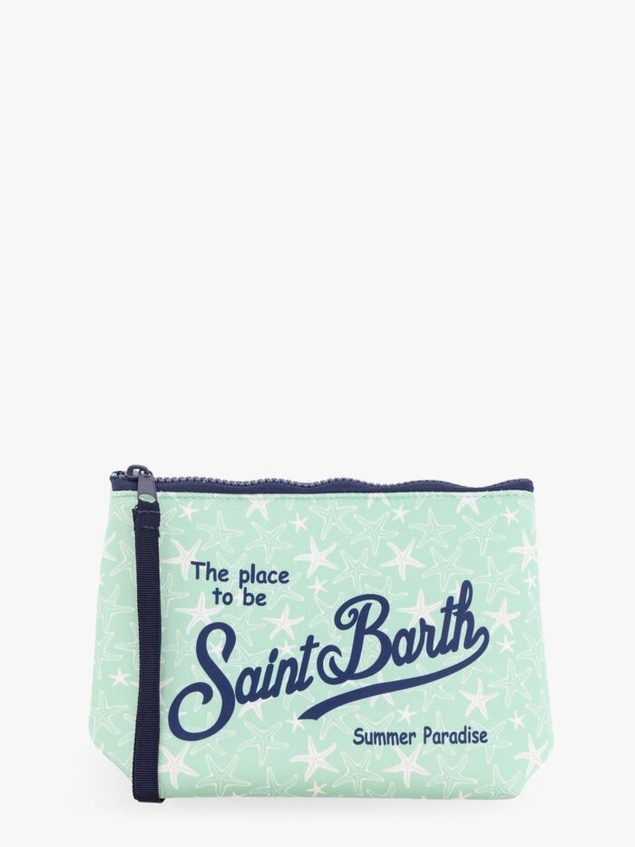 MC2 SAINT BARTH Aline Pochette With Tropical Shell Print