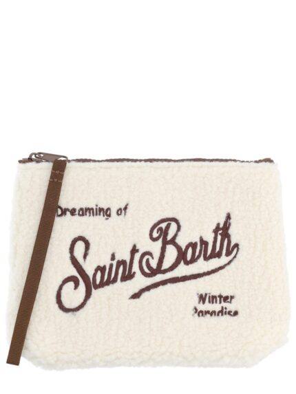MC2 SAINT BARTH "ALINE TEDDY" CLUTCH BAG