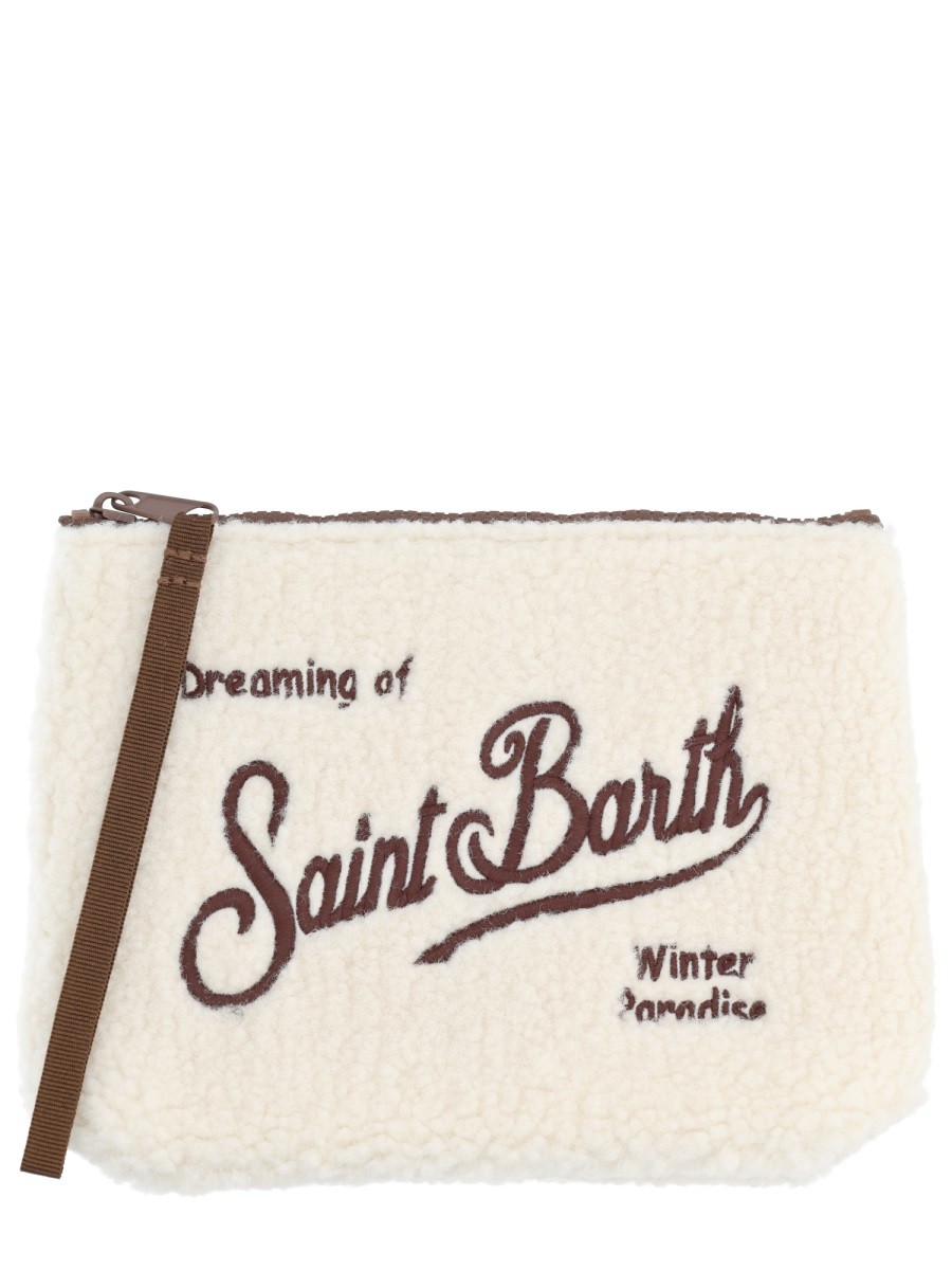 MC2 SAINT BARTH "ALINE TEDDY" CLUTCH BAG