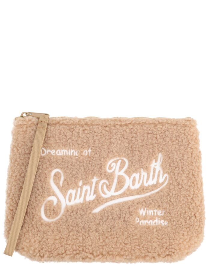 MC2 SAINT BARTH "ALINE TEDDY" CLUTCH BAG