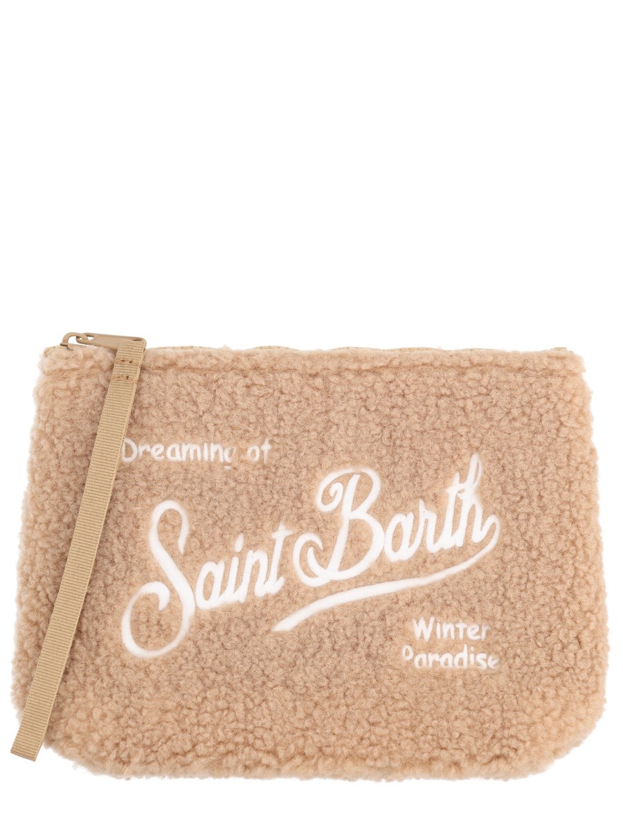 MC2 SAINT BARTH "ALINE TEDDY" CLUTCH BAG