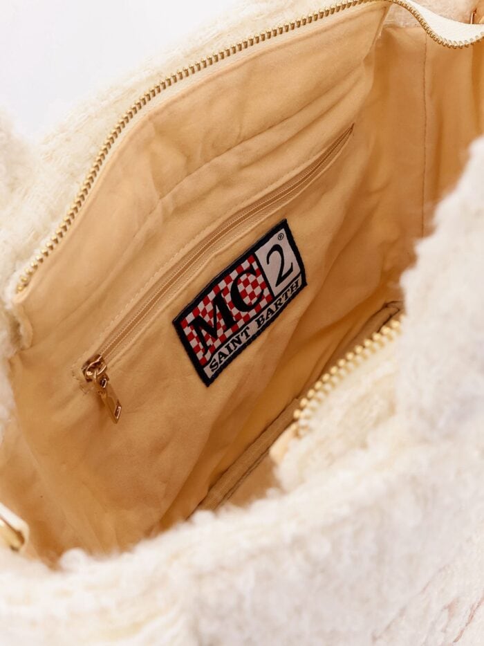 mc2 saint barth borsa a tracolla colette tweed in misto lana MC2 SAINT BARTH Borsa A Tracolla Colette Tweed In Misto Lana