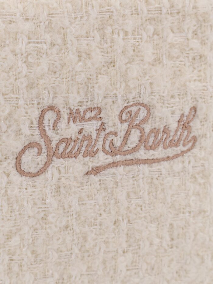 mc2 saint barth borsa a tracolla colette tweed in misto lana MC2 SAINT BARTH Borsa A Tracolla Colette Tweed In Misto Lana
