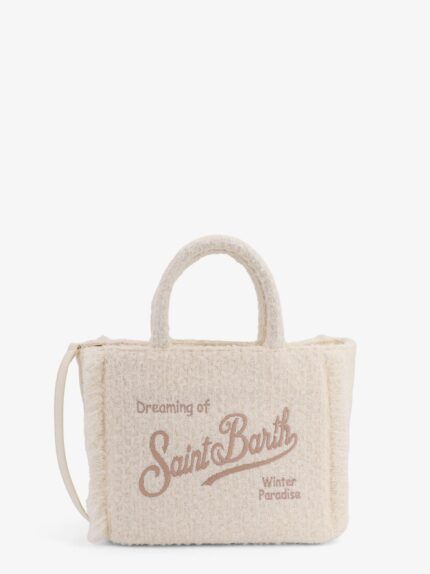 MC2 SAINT BARTH Borsa A Tracolla Colette Tweed In Misto Lana