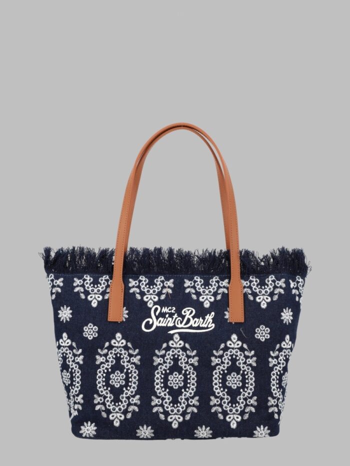 MC2 SAINT BARTH BORSA "CITY" MEDIUM CON FRANGE