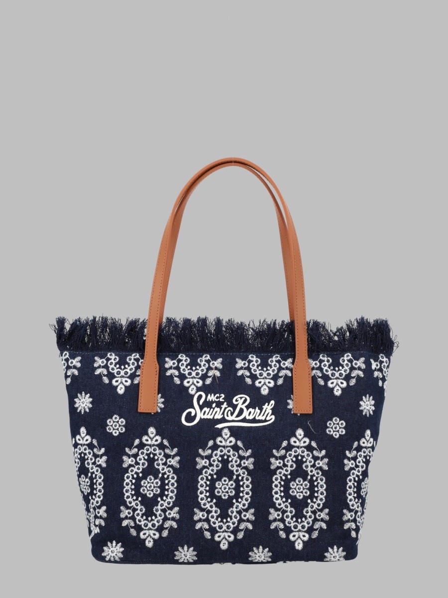 MC2 SAINT BARTH BORSA "CITY" MEDIUM CON FRANGE