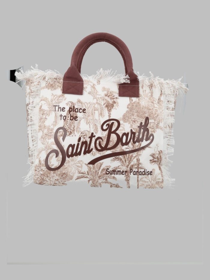 MC2 SAINT BARTH BORSA "VANITY" MEDIUM IN CANVAS