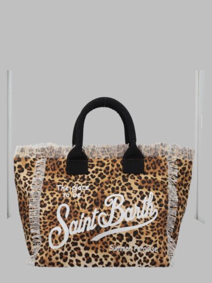 MC2 SAINT BARTH BORSA "VANITY" MEDIUM IN CANVAS