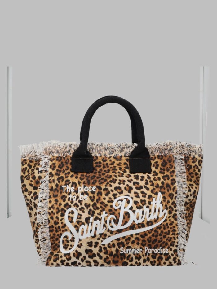 MC2 SAINT BARTH BORSA "VANITY" MEDIUM IN CANVAS