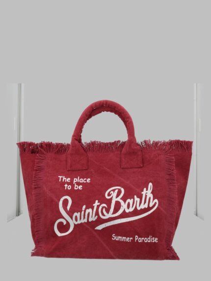 MC2 SAINT BARTH BORSA "VANITY" MEDIUM IN CANVAS