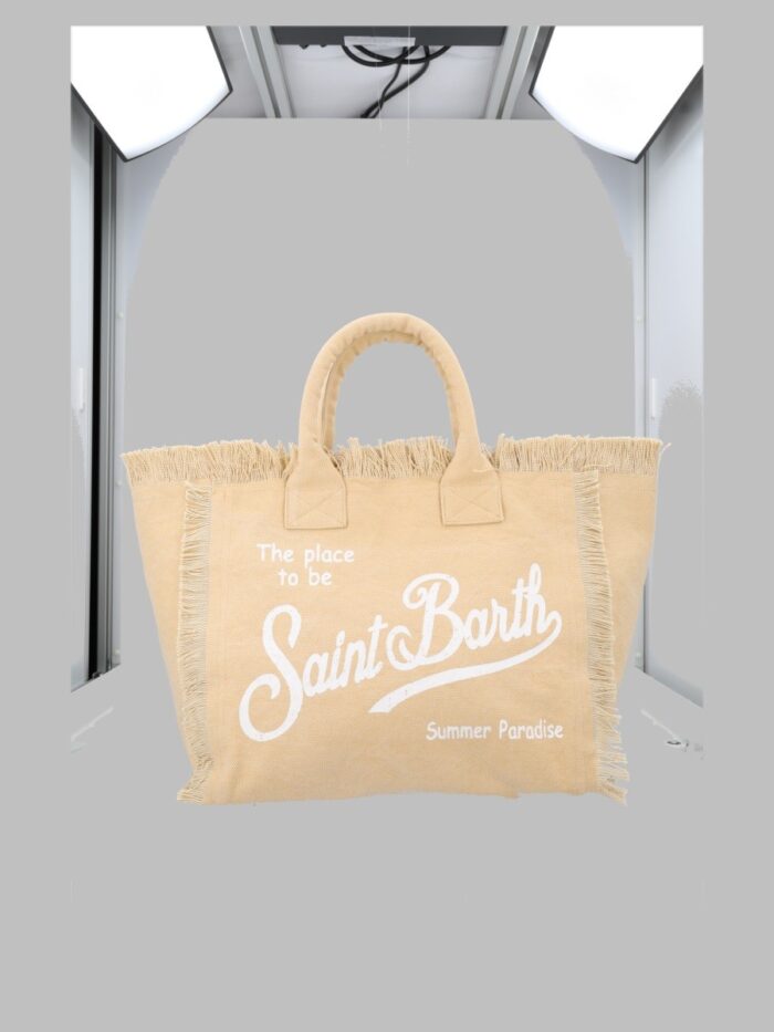MC2 SAINT BARTH BORSA "VANITY" MEDIUM IN CANVAS