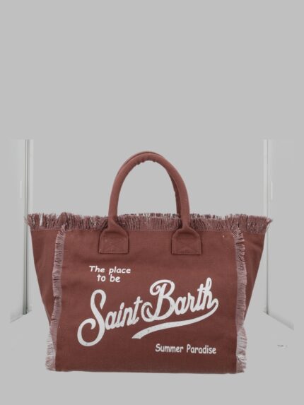 MC2 SAINT BARTH BORSA "VANITY" MEDIUM IN CANVAS