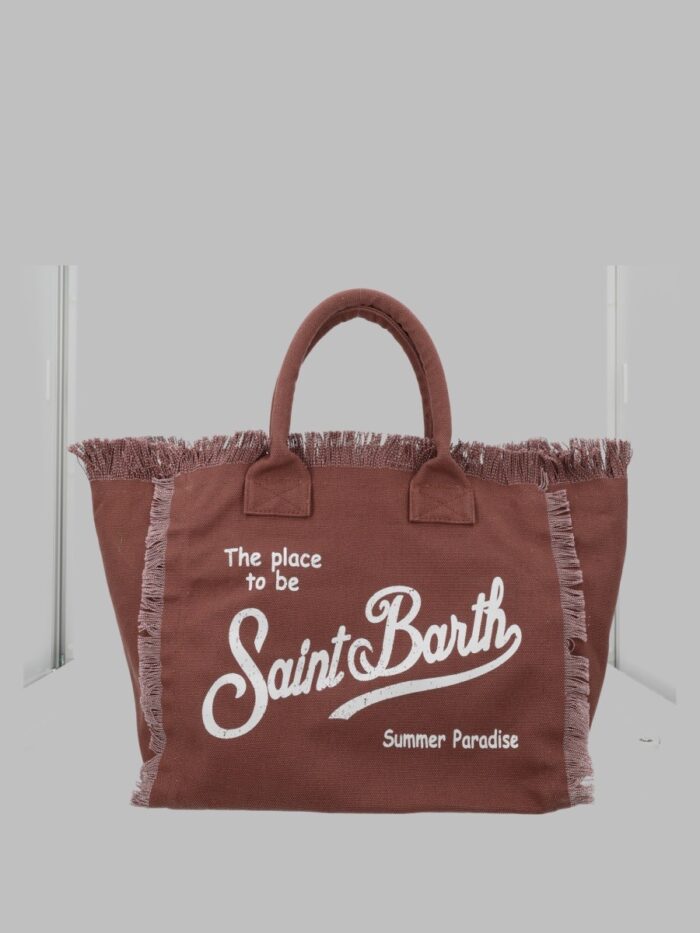 MC2 SAINT BARTH BORSA "VANITY" MEDIUM IN CANVAS