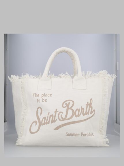 MC2 SAINT BARTH BORSA "VANITY" MEDIUM IN CANVAS