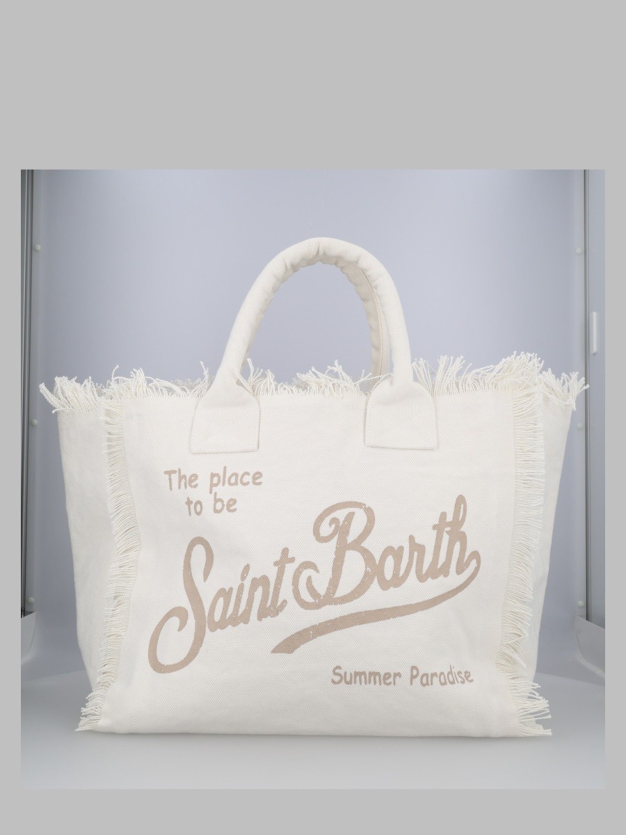 MC2 SAINT BARTH BORSA "VANITY" MEDIUM IN CANVAS