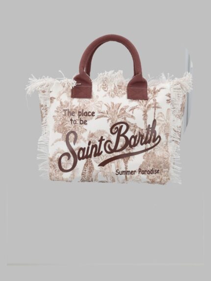 MC2 SAINT BARTH BORSA "VANITY" MEDIUM IN CANVAS