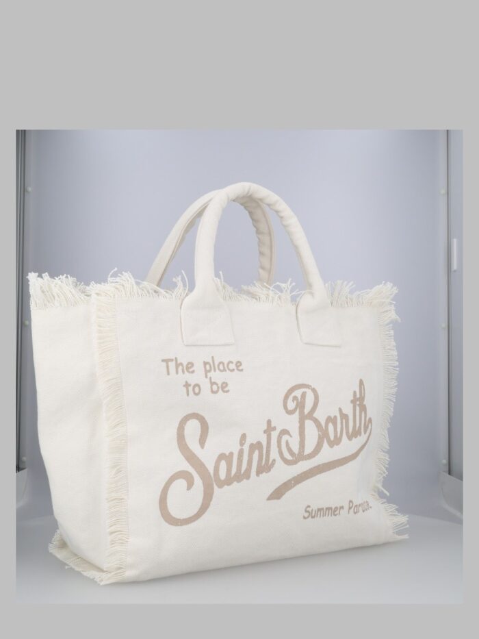 MC2 SAINT BARTH BORSA "VANITY" MEDIUM IN CANVAS