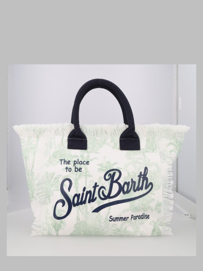 MC2 SAINT BARTH BORSA "VANITY" MEDIUM IN CANVAS