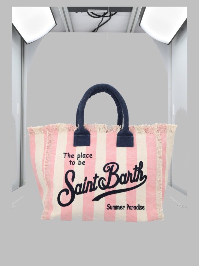 MC2 SAINT BARTH BORSA "VANITY" MEDIUM IN CANVAS