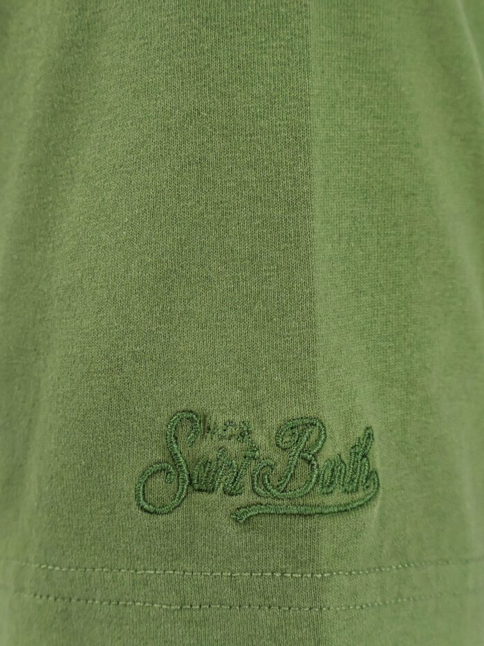 MC2 SAINT BARTH Brighton Cotton Polo Shirt With Logo Embroidery