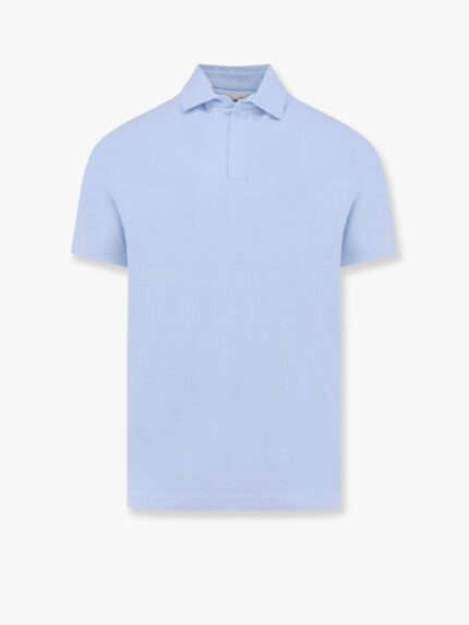 MC2 SAINT BARTH Brighton Cotton Polo Shirt With Logo Embroidery