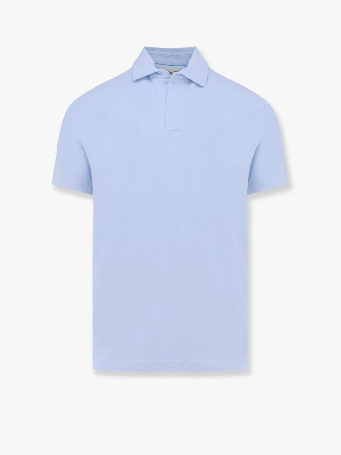 MC2 SAINT BARTH Brighton Cotton Polo Shirt With Logo Embroidery