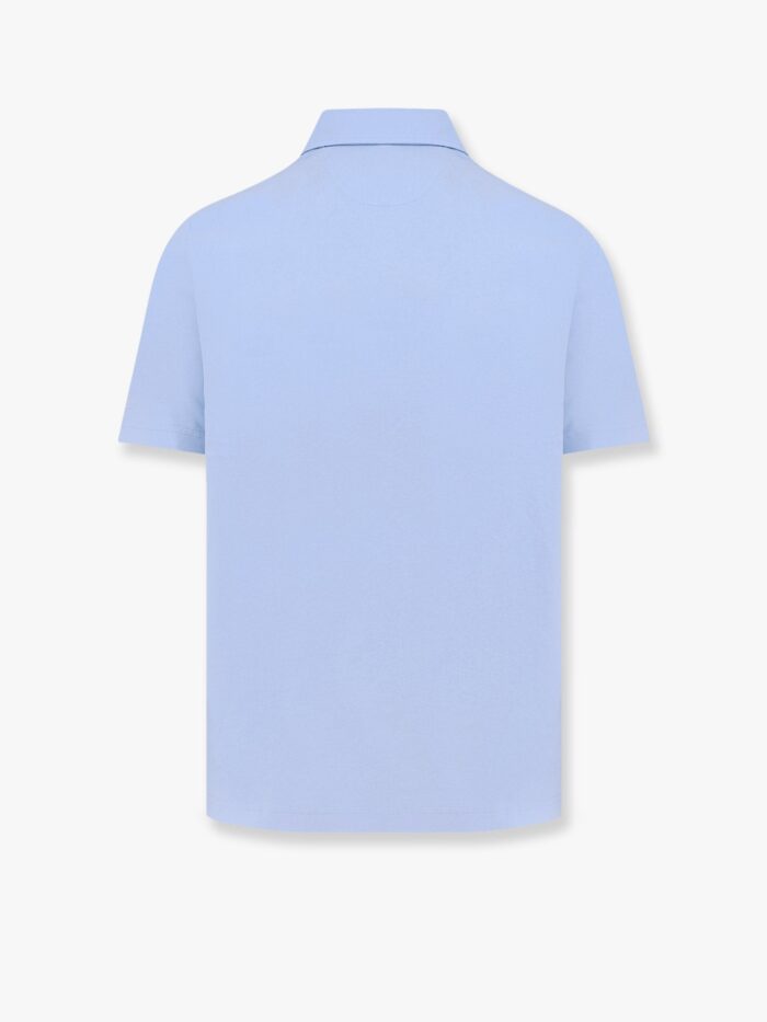 MC2 SAINT BARTH Brighton Cotton Polo Shirt With Logo Embroidery