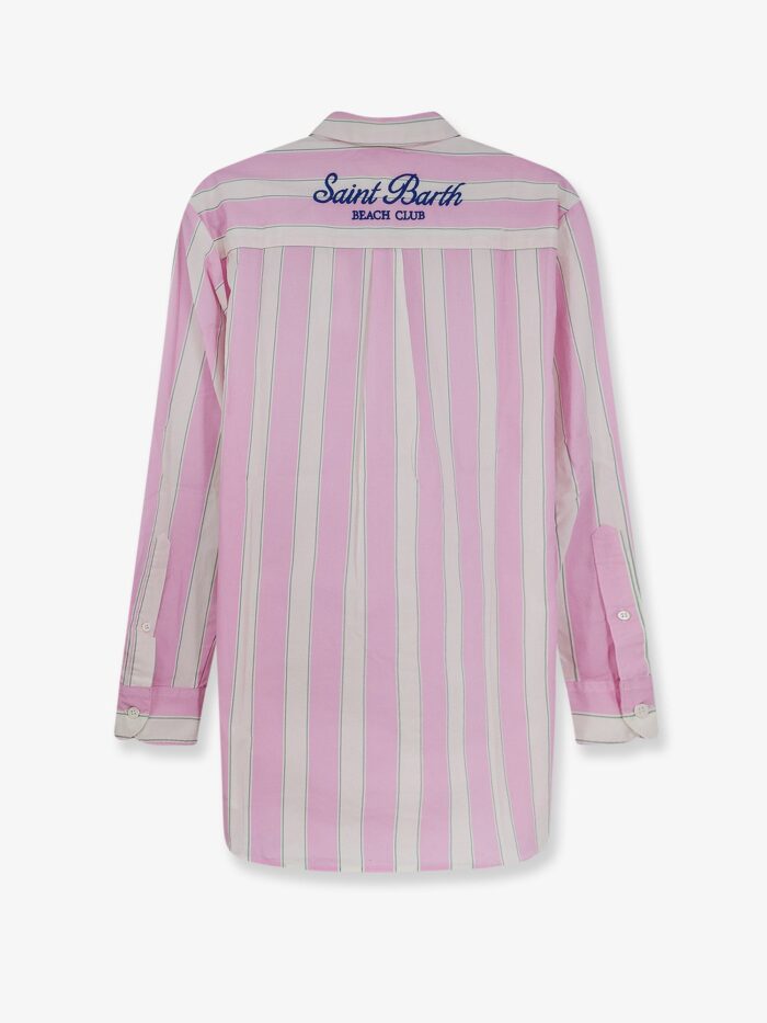 MC2 SAINT BARTH Brigitte Striped Cotton Shirt