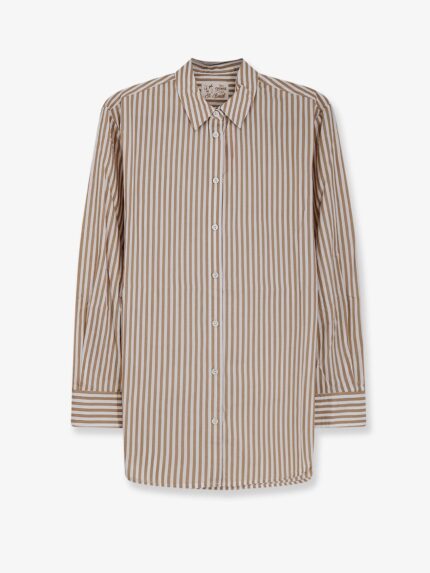 MC2 SAINT BARTH Brigitte Striped Cotton Shirt