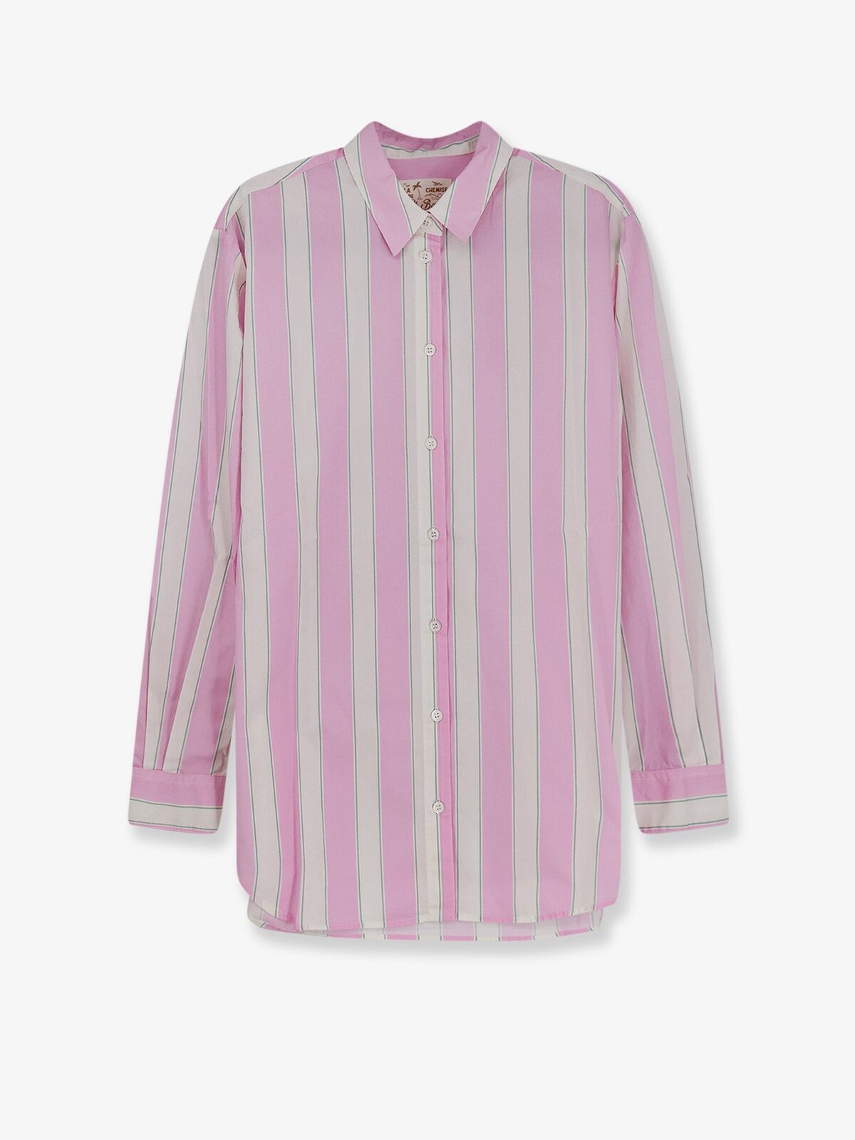 MC2 SAINT BARTH Brigitte Striped Cotton Shirt