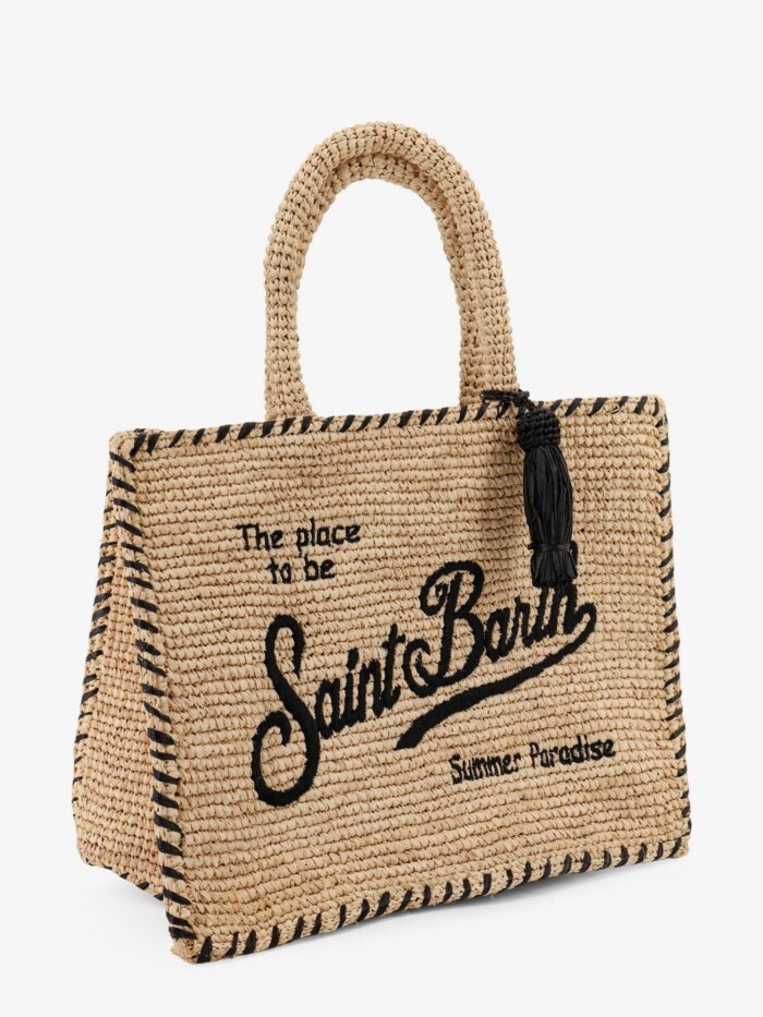 MC2 SAINT BARTH Colette Raffia Handbag