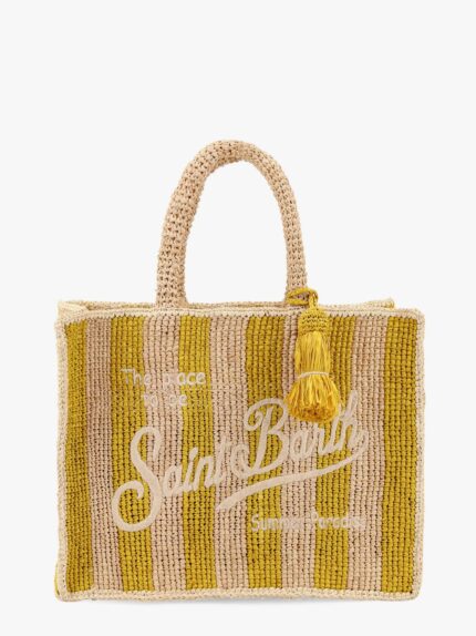 MC2 SAINT BARTH Colette Rafia Handbag