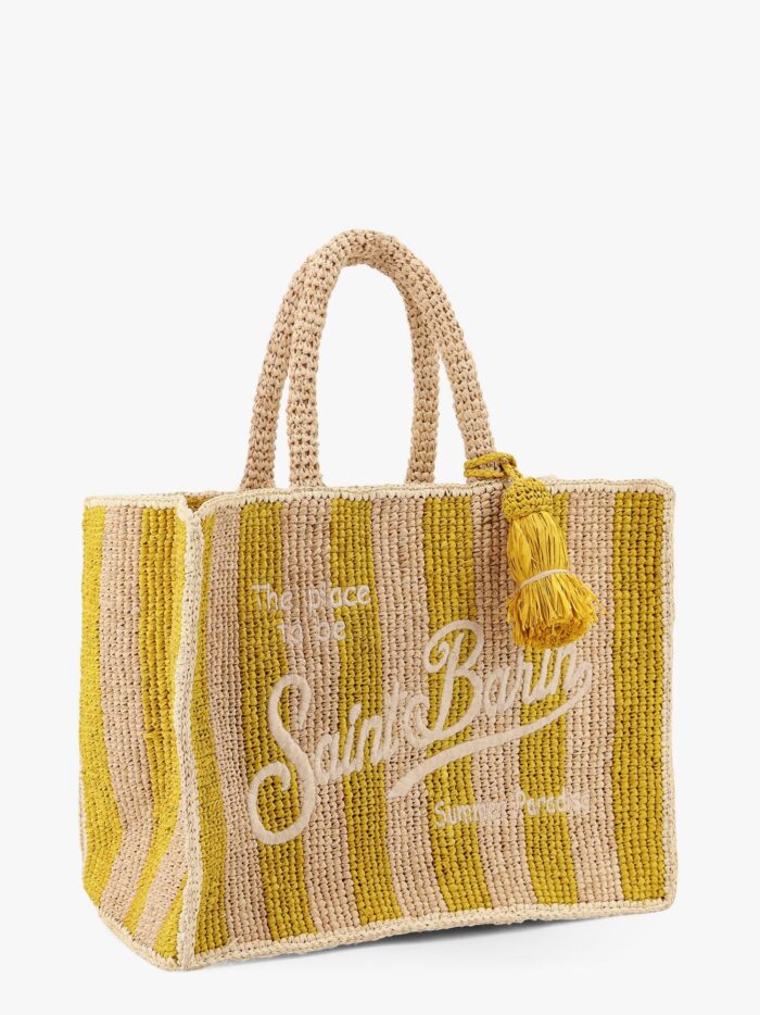 MC2 SAINT BARTH Colette Rafia Handbag