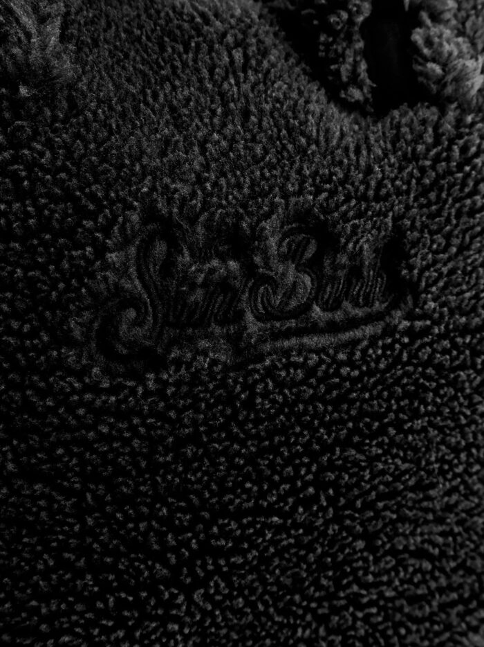 MC2 SAINT BARTH Colette Teddy Crossbody Bag With Logo On The Front