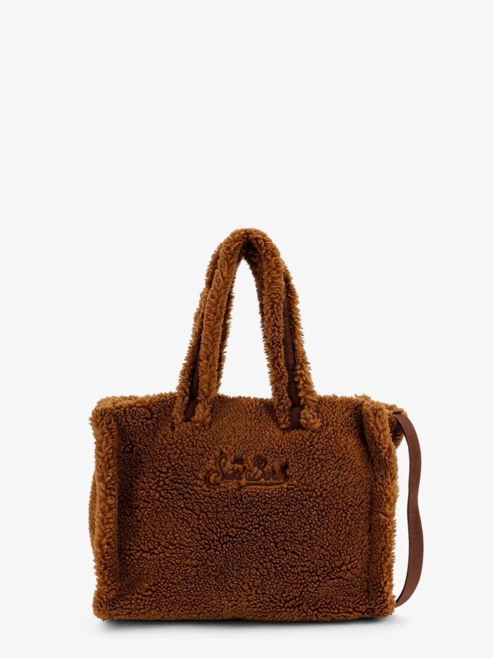 MC2 SAINT BARTH Colette Teddy Crossbody Bag With Logo On The Front