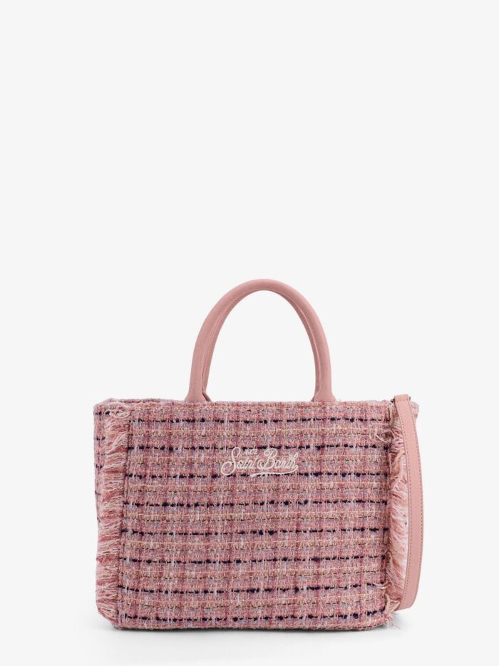 mc2 saint barth colette tweed wool blend crossbody bag MC2 SAINT BARTH Colette Tweed Wool Blend Crossbody Bag