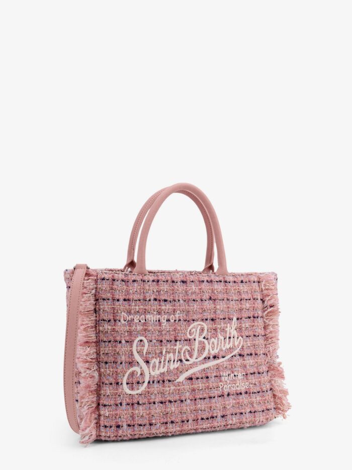 mc2 saint barth colette tweed wool blend crossbody bag MC2 SAINT BARTH Colette Tweed Wool Blend Crossbody Bag