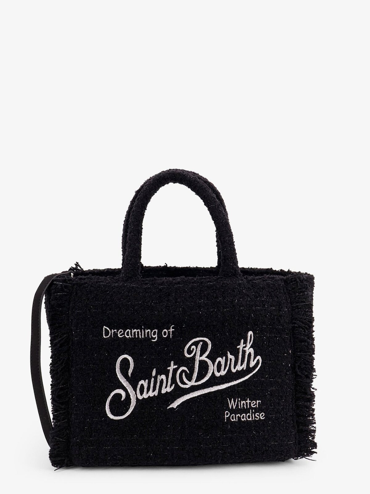 MC2 SAINT BARTH Colette Tweed Wool Blend Crossbody Bag