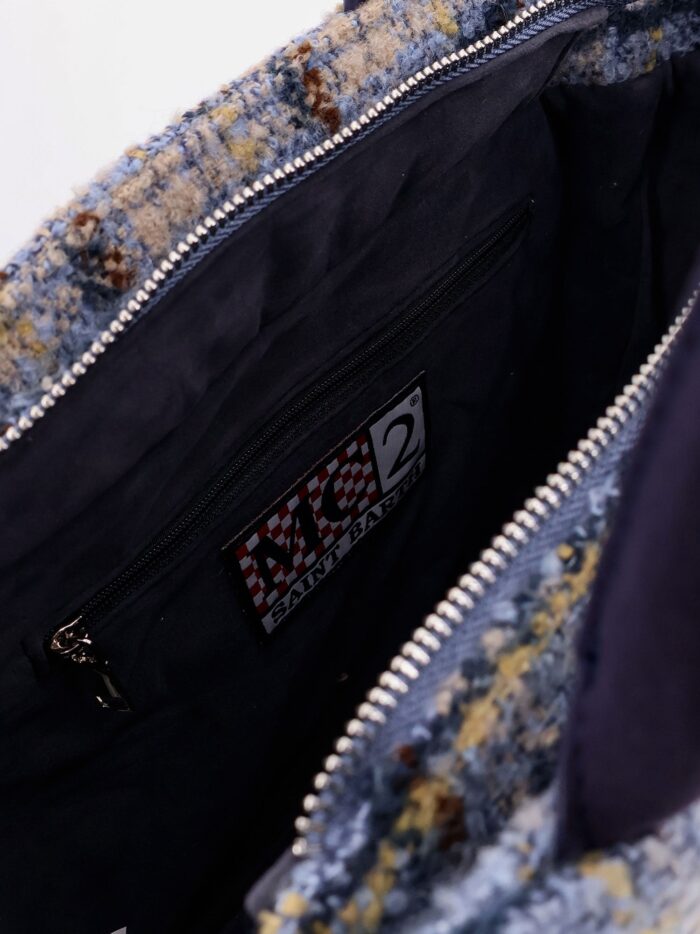 MC2 SAINT BARTH Colette Tweed Wool Crossbody Bag