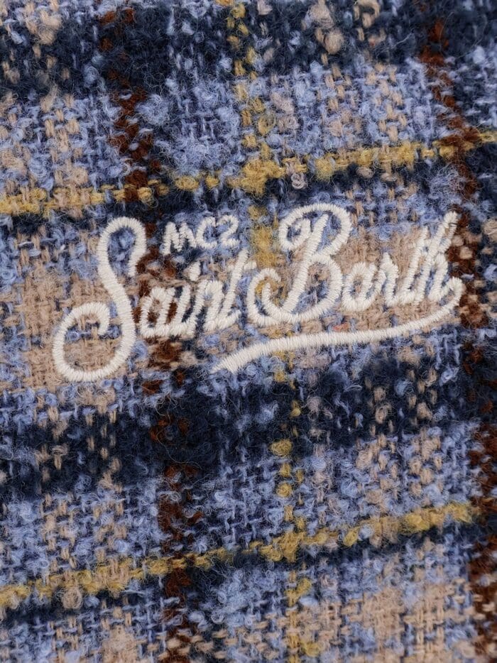 MC2 SAINT BARTH Colette Tweed Wool Crossbody Bag