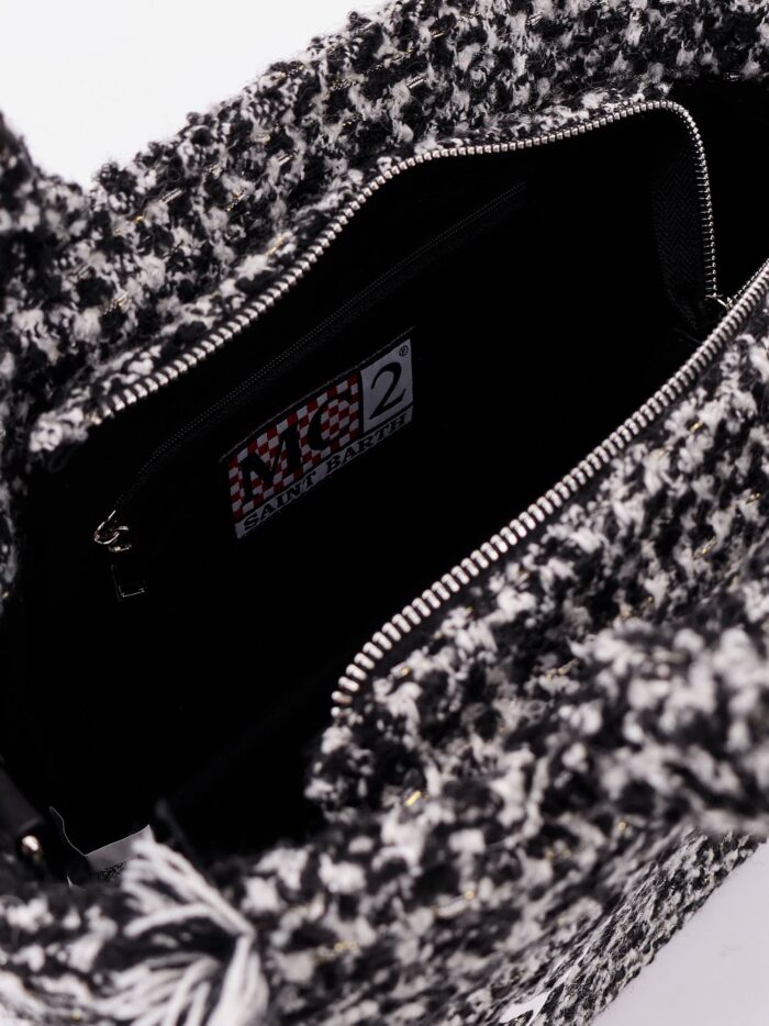 mc2 saint barth colette wool blend crossbody bag MC2 SAINT BARTH Colette Wool Blend Crossbody Bag