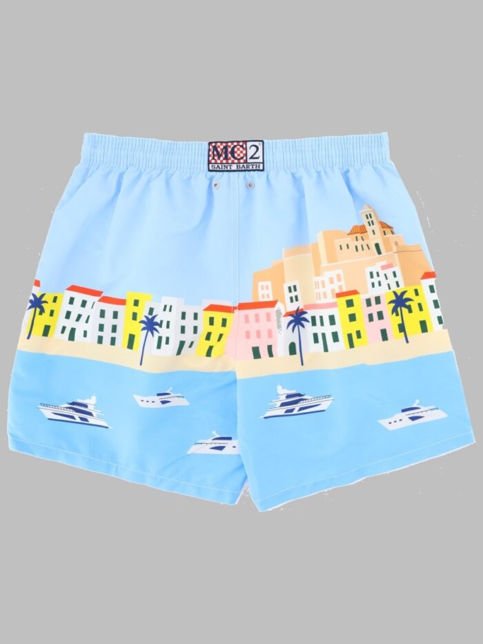 MC2 SAINT BARTH COSTUME DA BAGNO CON STAMPA
