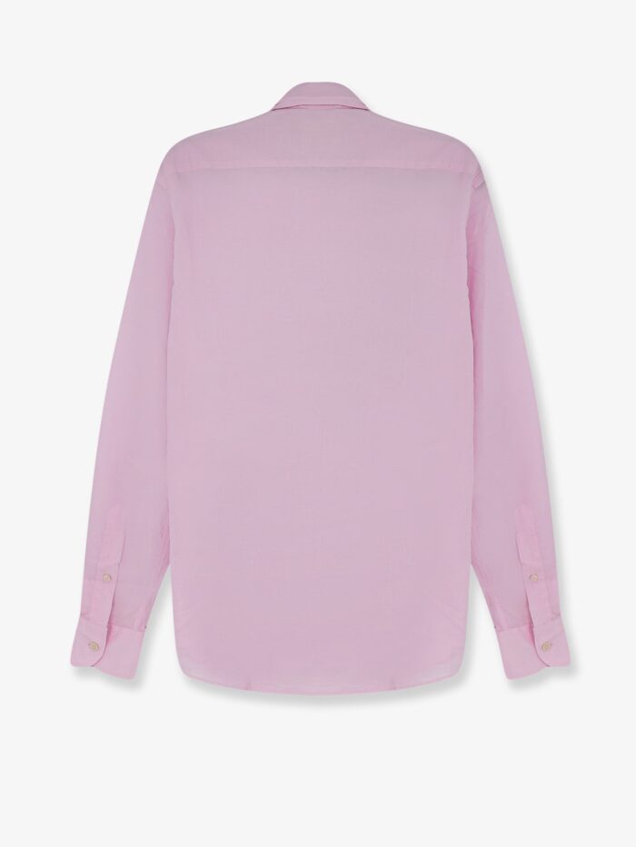 MC2 SAINT BARTH Cotton Shirt With Front Embroidered Logo