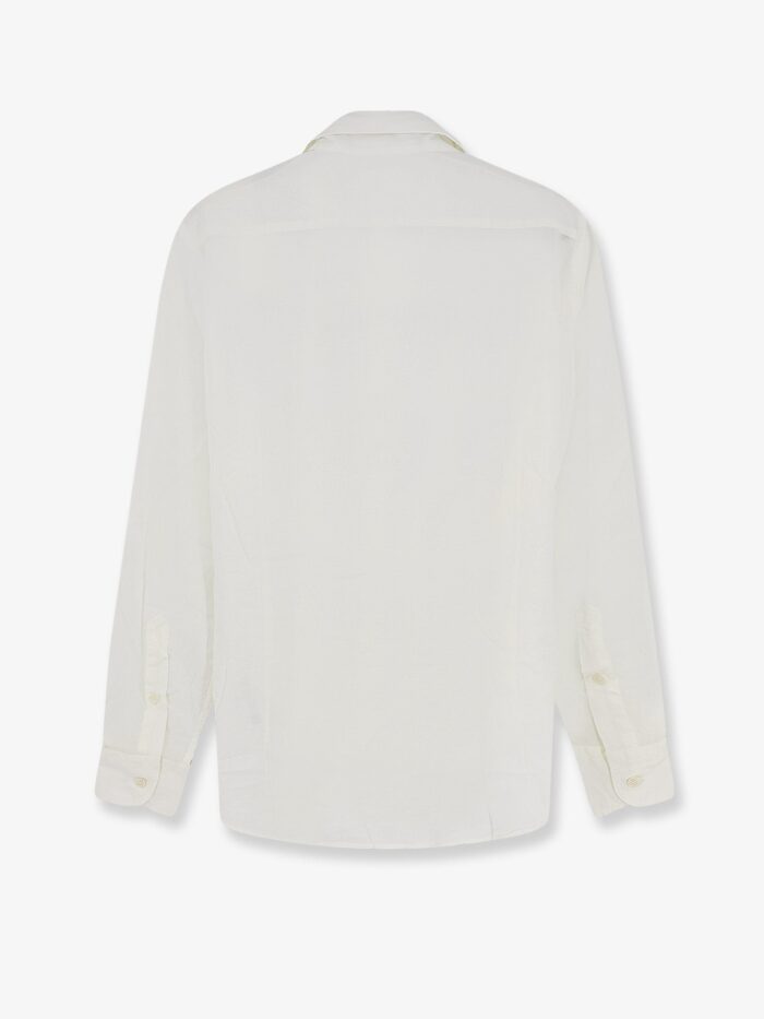 MC2 SAINT BARTH Cotton Shirt With Front Embroidered Logo