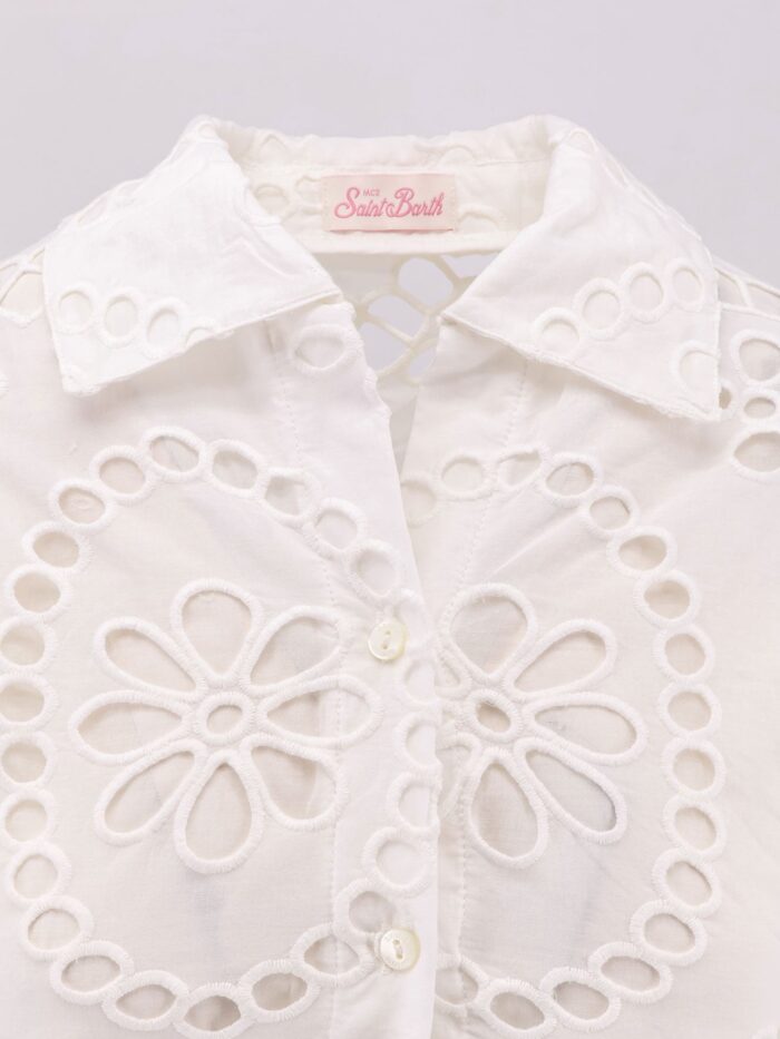 MC2 SAINT BARTH Febe Sangallo Cotton Shirt