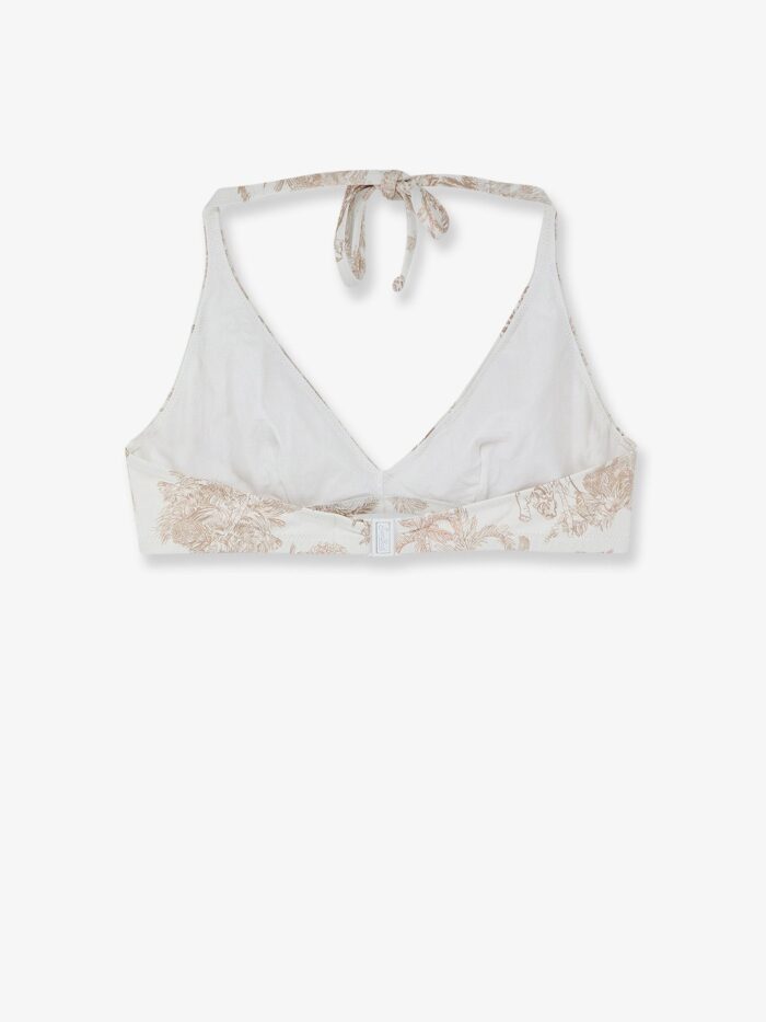 MC2 SAINT BARTH Gaia Bikini Top With Jungle Oceania Print